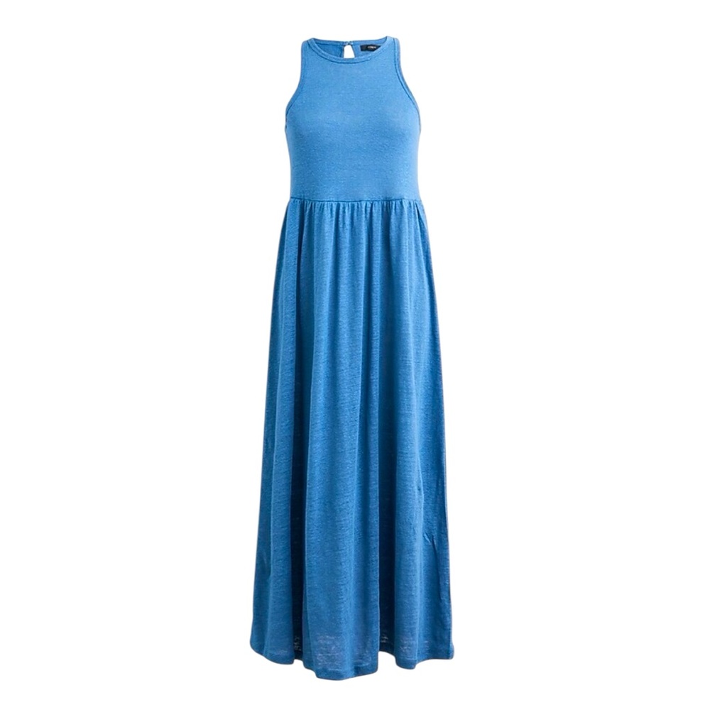J. Crew Blue Midi Dress